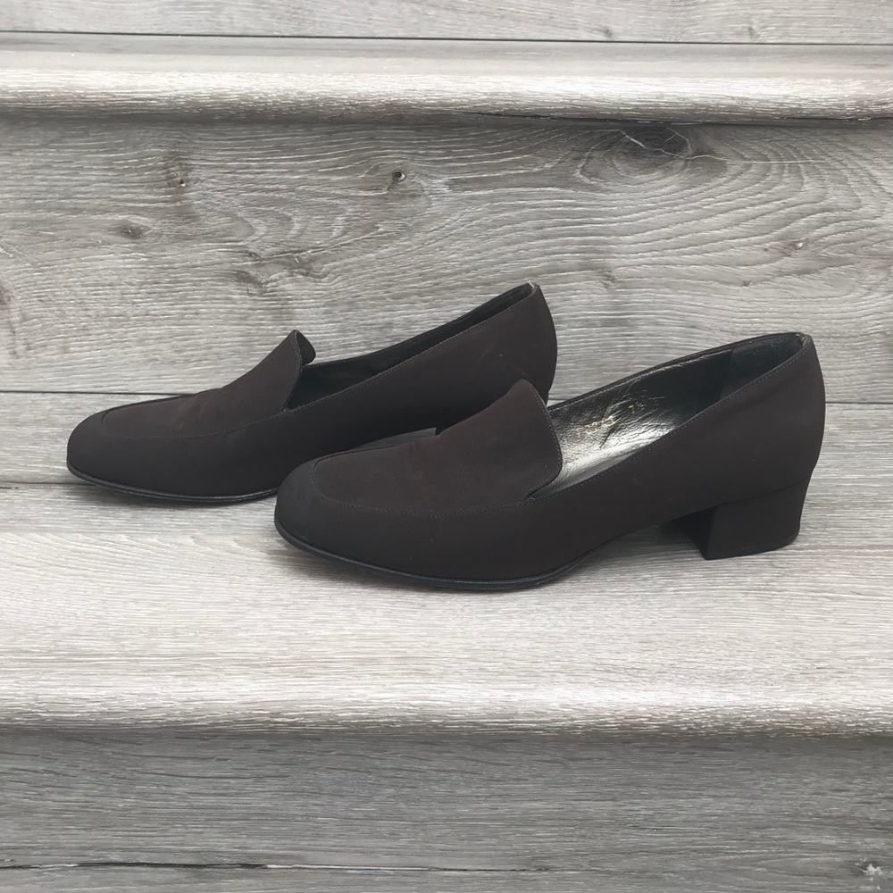 Vintage Cole Haan Heel Pump Slip On Brown